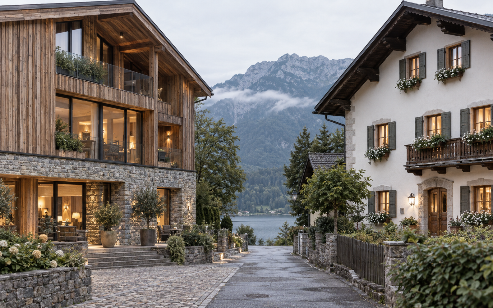 Two independent hotels within a hotel group