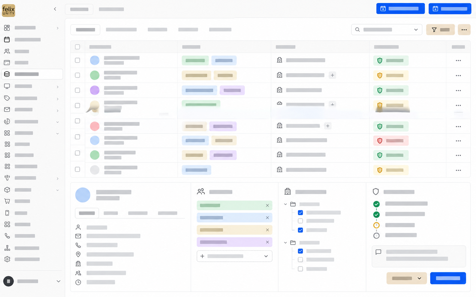Anonymous roles and permissions view in felixUnity